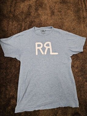 Double RL (RRL) Ranch Logo tshirt, size  Small, Worn once